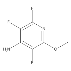 2,3,5-Trifluoro-6-methoxy-4-pyridinamine Structure
