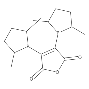 3,4-Bis((2S,5S)-2,5-dimethylphospholan-1-yl)furan-2,5-dione Structure