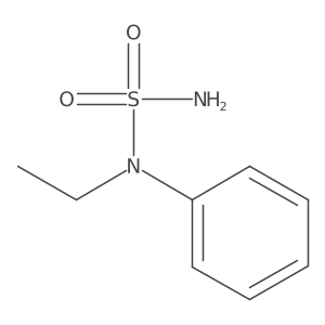N-ethyl-N-phenylaminosulfonamide结构式