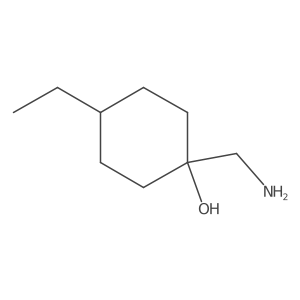 1-(aminomethyl)-4-ethylCyclohexanol结构式
