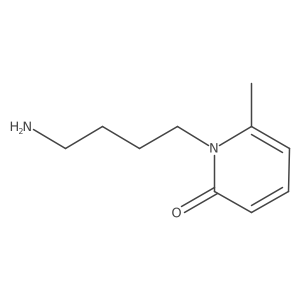 1-(4-Aminobutyl)-6-methyl-1,2-dihydropyridin-2-one Structure