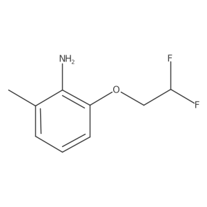 2-(2,2-Difluoroethoxy)-6-methylaniline结构式