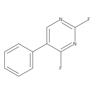 2,4-Difluoro-5-phenylpyrimidine结构式