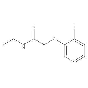 N-ethyl-2-(2-iodophenoxy)acetamide Structure