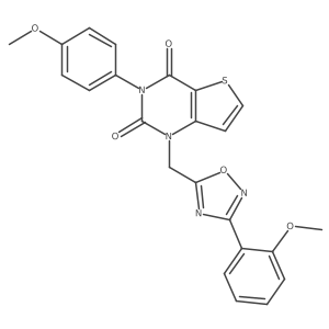4-(4-ethyl-3-oxo-3,4-dihydropyrido[2,3-b]pyrazin-2-yl)-N-(2-fluorophenyl)benzamide Structure