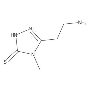 5-(2-Aminoethyl)-4-methyl-4H-1,2,4-triazole-3-thiol Structure