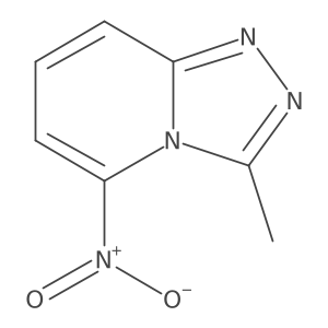 3-Methyl-5-nitro-[1,2,4]triazolo[4,3-a]pyridine Structure