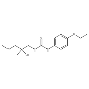 1-(4-Ethoxyphenyl)-3-(2-hydroxy-3-methoxy-2-methylpropyl)urea Structure
