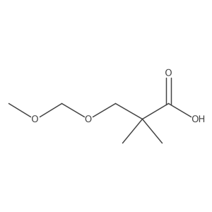 3-Methoxymethoxy-2,2-dimethylpropionic acid Structure