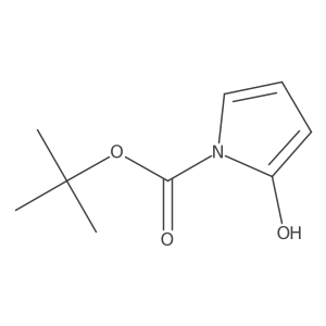 tert-butyl 2-hydroxy-1H-pyrrole-1-carboxylate结构式