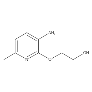 2-[(3-Amino-6-methylpyridin-2-yl)oxy]ethan-1-ol Structure