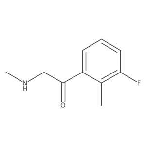 1-(3-Fluoro-2-methylphenyl)-2-(methylamino)ethan-1-one结构式