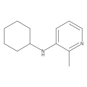 N-cyclohexyl-2-methylpyridin-3-amine Structure