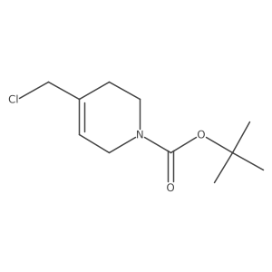 tert-Butyl 4-(chloromethyl)-5,6-dihydropyridine-1(2H)-carboxylate structure