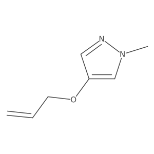 4-(Allyloxy)-1-methyl-1H-pyrazole Structure