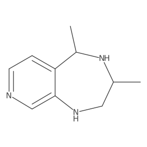 cis-3,5-Dimethyl-2,3,4,5-tetrahydro-1H-pyrido[3,4-E][1,4]diazepine Structure