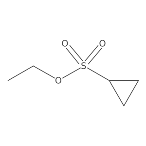Ethyl cyclopropanesulfonate Structure