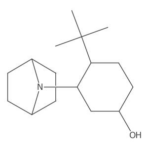 3-{7-Azabicyclo[2.2.1]heptan-7-yl}-4-tert-butylcyclohexan-1-ol Structure