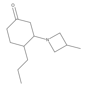 3-(3-Methylazetidin-1-yl)-4-propylcyclohexan-1-one Structure