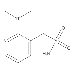 [2-(Dimethylamino)pyridin-3-yl]methanesulfonamide结构式