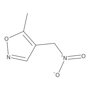 5-Methyl-4-(nitromethyl)-1,2-oxazole结构式