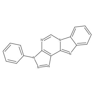 5-Phenyl-3,4,5,7,9,16-hexaazatetracyclo[7.7.0.0^{2,6}.0^{10,15}]hexadeca-1(16),2(6),3,7,10(15),11,13-heptaene结构式