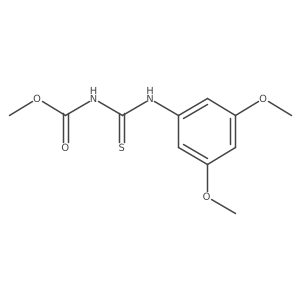 methyl N-[(3,5-dimethoxyphenyl)carbamothioyl]carbamate结构式