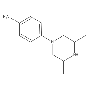 [4-(3,5-Dimethylpiperazin-1-yl)phenyl]amine结构式