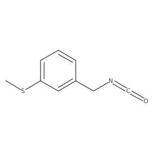1-(Isocyanatomethyl)-3-(methylsulfanyl)benzene Structure