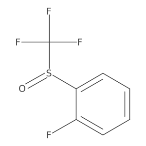 1-Fluoro-2-trifluoromethanesulfinylbenzene Structure
