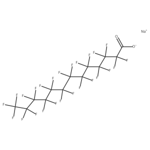 Sodium perfluorotridecanoate结构式