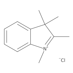 1,2,3,3-Tetramethyl-3h-indolium chloride结构式