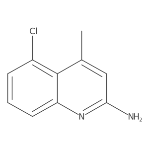 5-Chloro-4-methyl-2-quinolinamine Structure