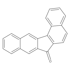 7H-Dibenzo(b,g)fluoren-7-one Structure