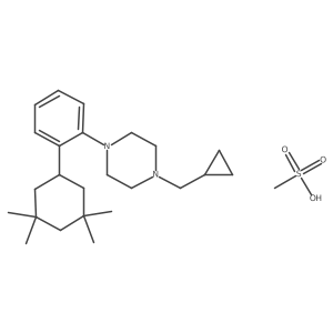 Milategrast mesylate Structure