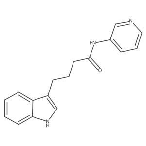 4-(1H-indol-3-yl)-N-(pyridin-3-yl)butanamide Structure