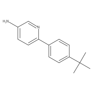 6-(4-(Tert-butyl)phenyl)pyridin-3-amine Structure