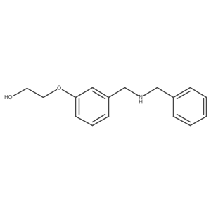 2-[3-[(Benzylamino)methyl]phenoxy]ethanol结构式