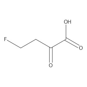 4-Fluoro-2-oxobutanoic acid Structure