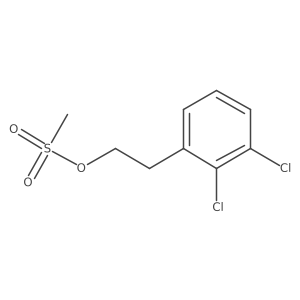 2,3-Dichlorobenzeneethanol 1-methanesulfonate结构式