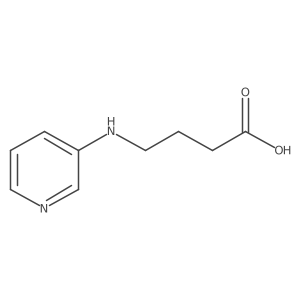 4-(3-Pyridinylamino)butanoic acid Structure
