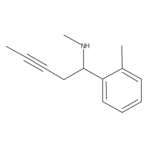I+/--2-Butyn-1-yl-N,2-dimethylbenzenemethanamine结构式
