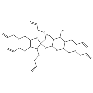 1',3',4,4',6,6'-Hexa-o-allylsucrose结构式
