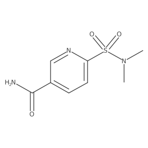 6-(N,N-Dimethylsulfamoyl)nicotinamide Structure
