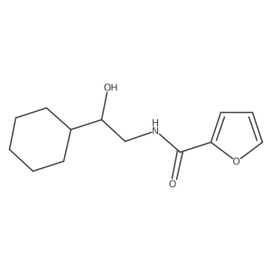 N-(2-cyclohexyl-2-hydroxyethyl)furan-2-carboxamide Structure