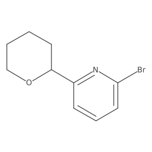 2-Bromo-6-(tetrahydro-2H-pyran-2-yl)pyridine Structure