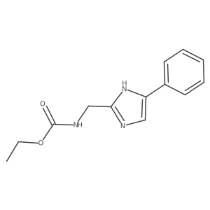 ethyl ((4-phenyl-1H-imidazol-2-yl)methyl)carbamate Structure