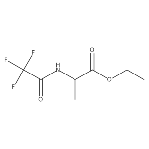 EThyl (2S)-2-(trifluoroacetamido)propanoate Structure