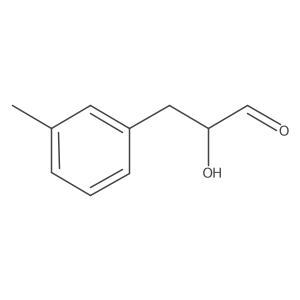 2-Hydroxy-3-(m-tolyl)propanal结构式