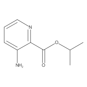 Isopropyl 3-aminopicolinate结构式